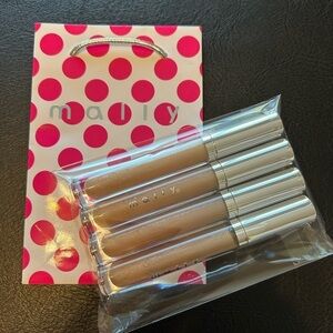 Mally Beauty High Shine Liquid Lipstick (STARBURST) +Bag (LOT OF 4)